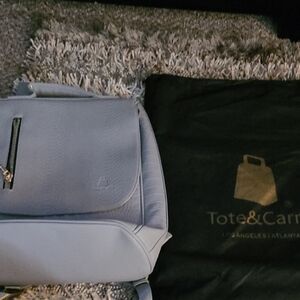 Tote&Carry Light Gray Backpack